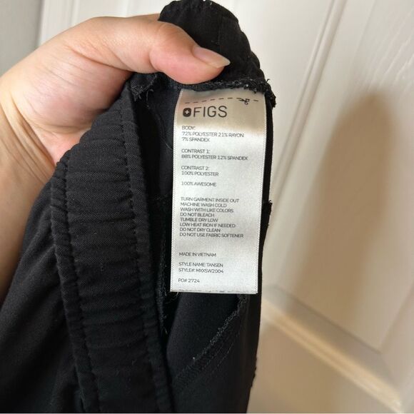 FIGS Black Tansen Jogger Scrub Pant Sz XXL Nurse Doctor Vet Surgeon Dentist RN - Picture 10 of 10